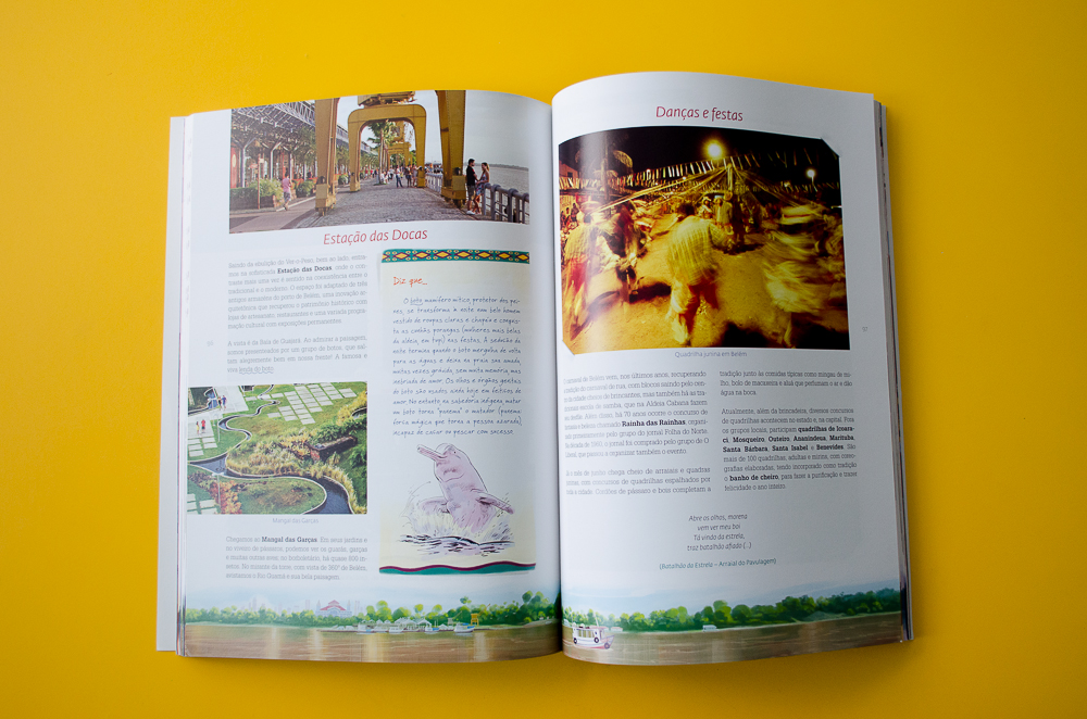 Caderno de Cultura do Pará (dupla de páginas)